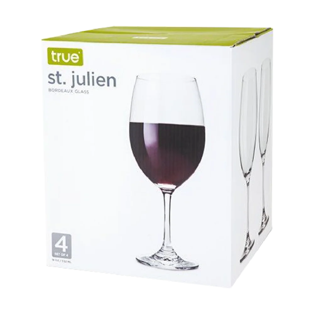 True Stemmed Bordeaux Glass