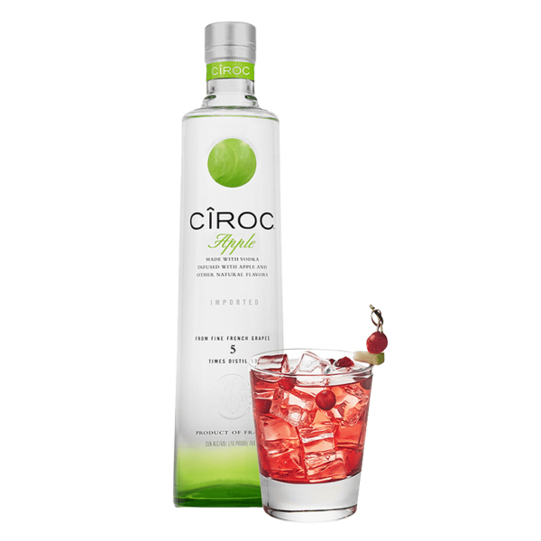 Ciroc Apple Vodka 750mL Naughty Grape