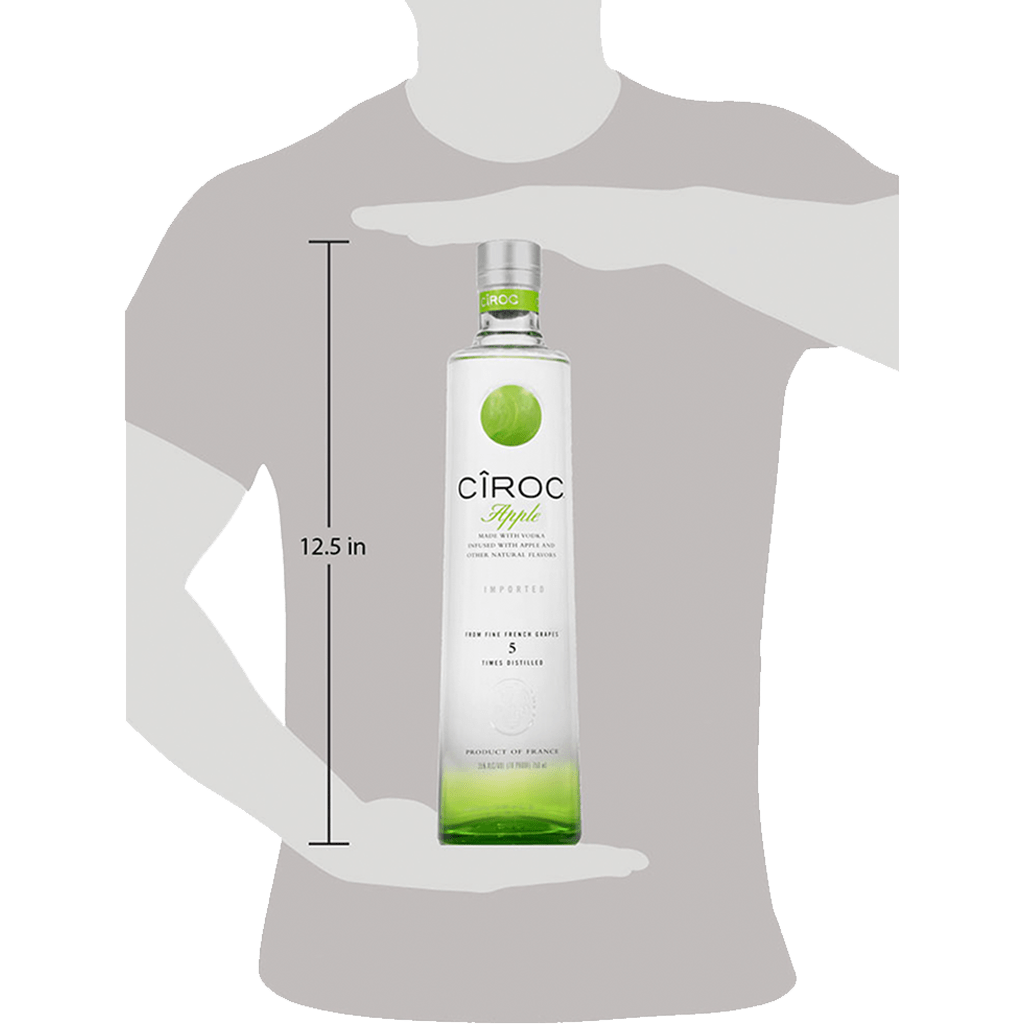 Ciroc Apple Vodka 750mL Naughty Grape