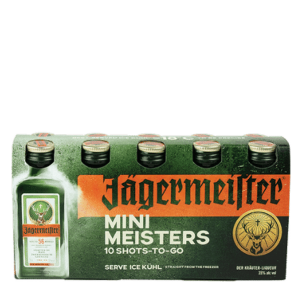 Jägermeister Mini's - Original (10 Pack) 20ml