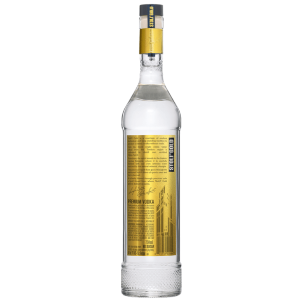 Stolichnaya Gold Vodka 750ml