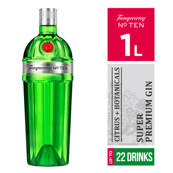 Tanqueray No.Ten Gin 1Lt - Naughty Grape
