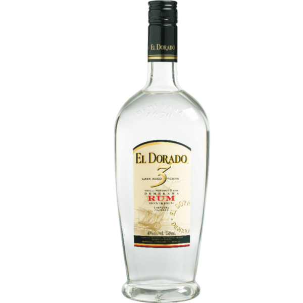El Dorado 3 Year Old White Rum 750ml