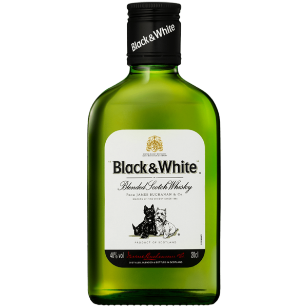 Black & White Scotch Whisky 200ml