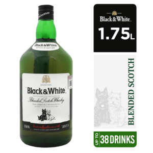 Black & White Scotch Whisky 1.75Lt