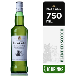 Black & White Scotch Whisky 750mL
