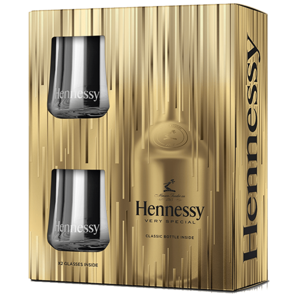 Hennessy VS Glass Gift Pack 700ml