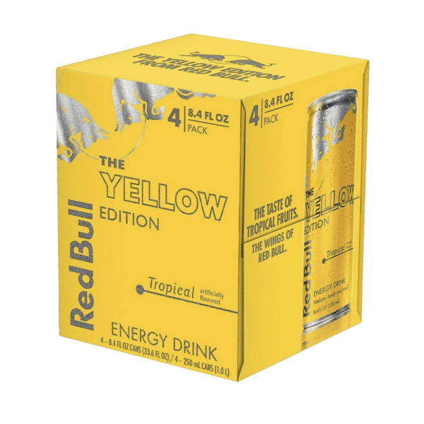 Red Bull Yellow 4 Pack 6x8.3oz