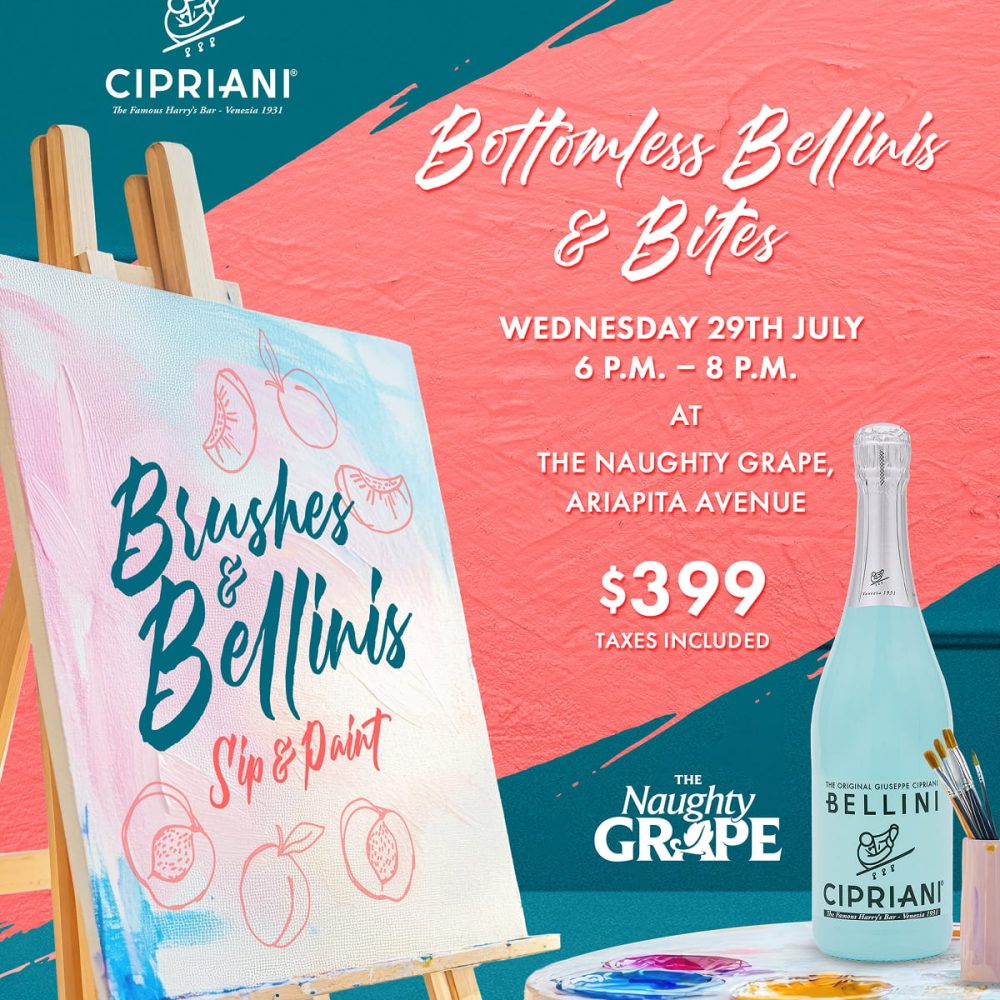 Brushes & Bellinis:  A Sip & Paint Experience with the Original Bellini